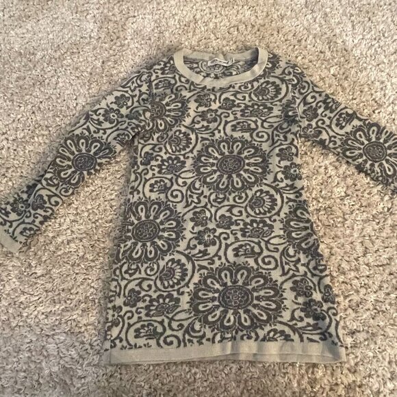 Cotton Emporium Sweaters - Cotton Emporium Floral Knit Sweater Made in USA Medium